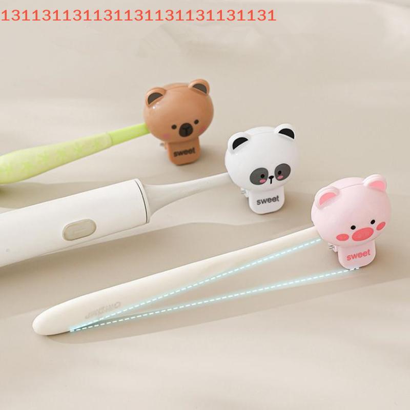 Cartoon Animals Toothbrush Head Cover Clips Portable Electric Toothbrush Dustproof Head Protector Cap Household Travel