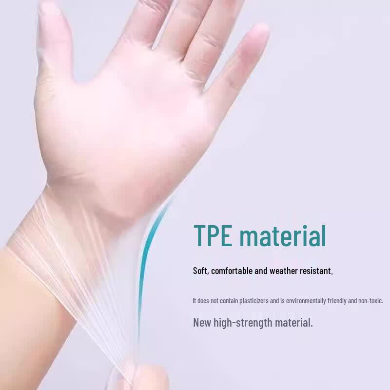 ZISIZ Disposable Food-Grade Plastic Gloves