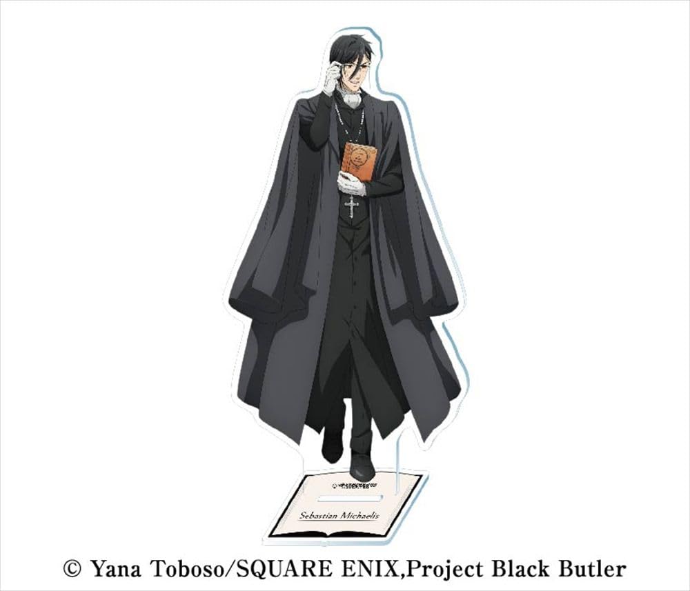 

Ensky TV Anime Black Butler - Boarding School Arc Acrylic Stand 1. Sebastian Michaelis Approx. H200 x W103 x D3mm Acrylic