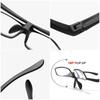 Flip Type Presbyopia Glasses Men Business Large Frame Reading Glasses Anti Blue Light Trendy Unisex Design
