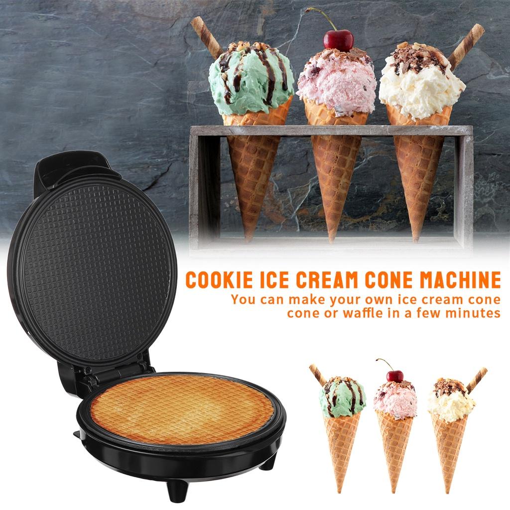 Electric Ice Cream Cone Maker Mini Egg Waffle Cone Maker Machine Egg Roll Maker Non-Stick EU Plug / AU Plug