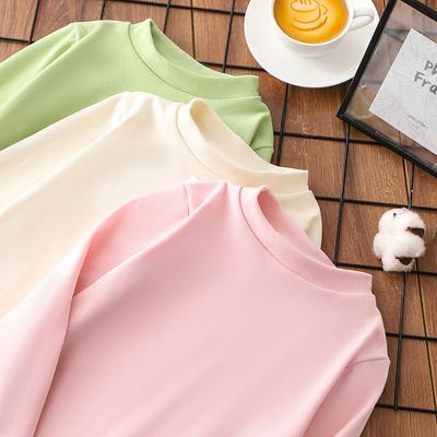Children's T-Shirts Crew Neck Base Layer Fall/Winter Girls Boys Long-Sleeve T-Shirt Thermal Top