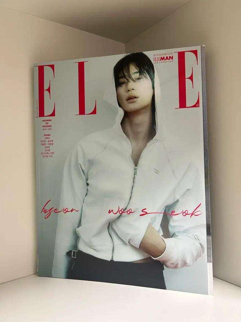 Ell April 2024, Elr March 2025, 2 Byun Woo-seok magazines Used