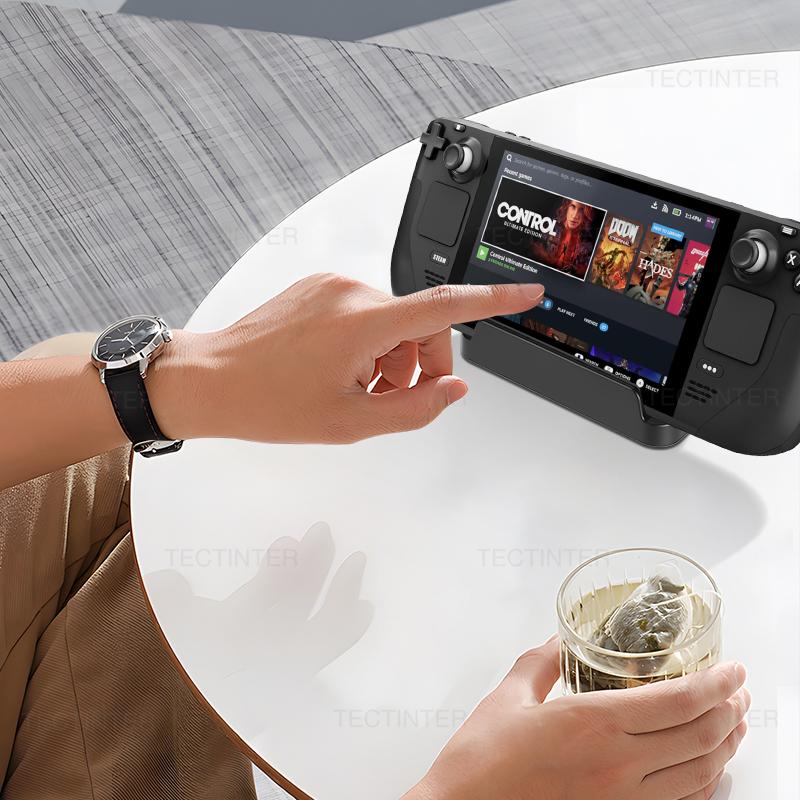 For Nintendo Switch/OLED/Lite/Steam Deck/Switch 2 Storage Stand Adjustable Bracket Portable Base For switch 2 Acssories