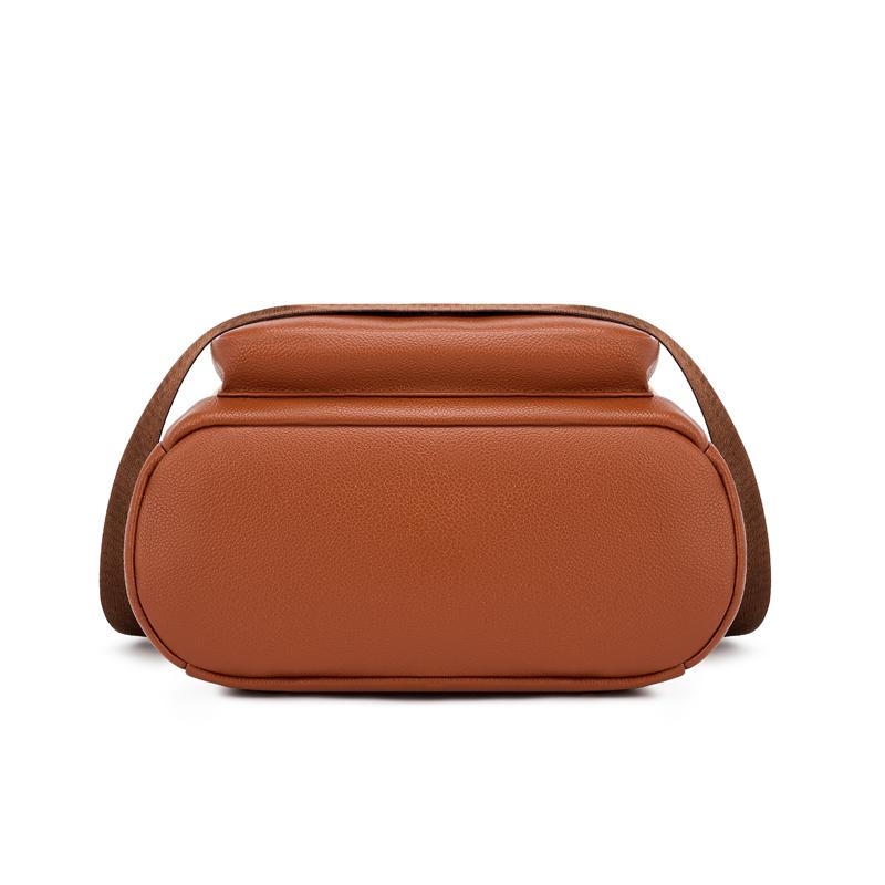 Damski plecak podróżny z nadrukiem PU, duża pojemność, wielofunkcyjny, na ramię, crossbody