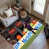 Karim Benzema's Flight Carpet Design for Balcony Hallway Playrooms Entryway Anti-slip Rug Decorate Offices Best for Christmas