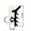 Seal for PVC windows S-1124 PANORAMA BLACK 1m