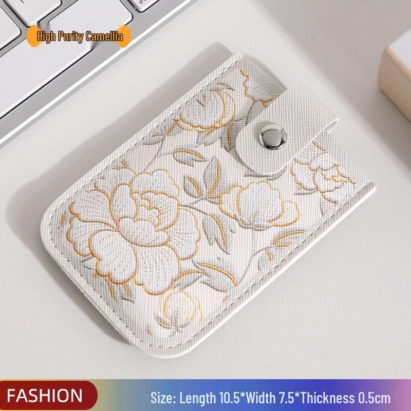 Stylish Multi-Slot Cartoon ID Card Holder - Large Capacity, Slim Design