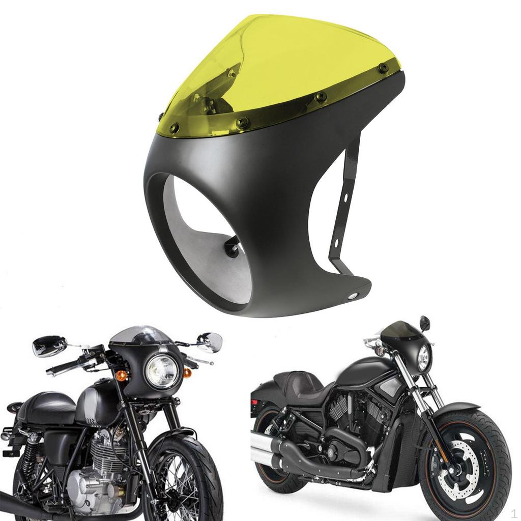 Headlight Fairing Screen ,Fairing Cover Lamp Direct Replaces Easy to Install Frame Protect Supplies