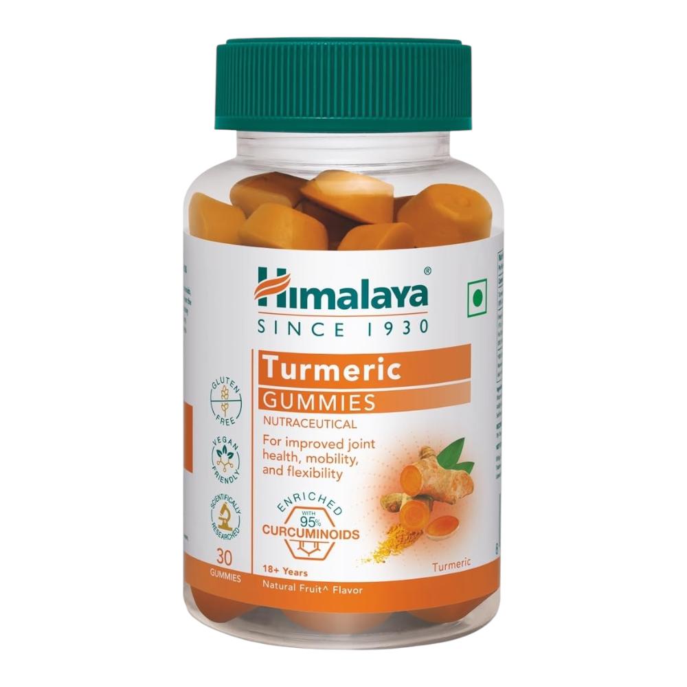 

Himalaya Turmeric Gummies Pack Of 30 130g For Joint Mobility And Antioxidant Support Gluten Free Vegan Friendly With 95 Percent Curcuminoids