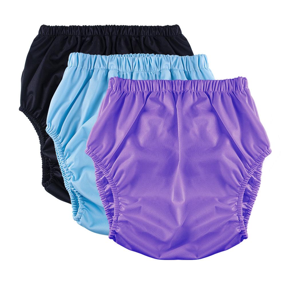 Pantaloni Impermeabili Lavabili a Prova di Perdite per Incontinenza Adulta