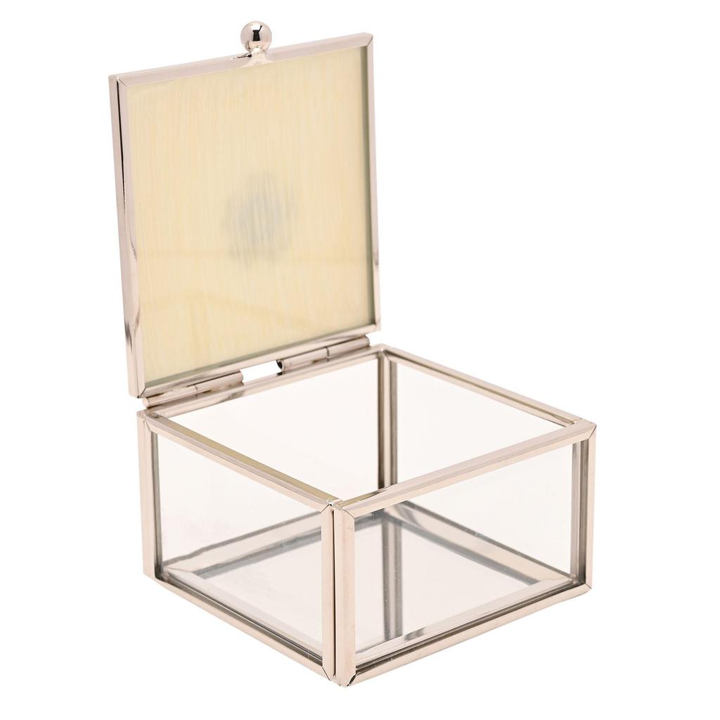 Sophia Embellished Flower Trinket Box with Enamel Lid