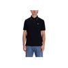 Emporio Armani SS23 Solid Color Logo Embroidered Short Sleeve Polo Shirt Men tops Navy-Blue 3R1F70-1JTKZ-09I8