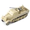 1/72 4D Assembled WWII German Half Track Air Defense Armored Vehicle Model Military Toys