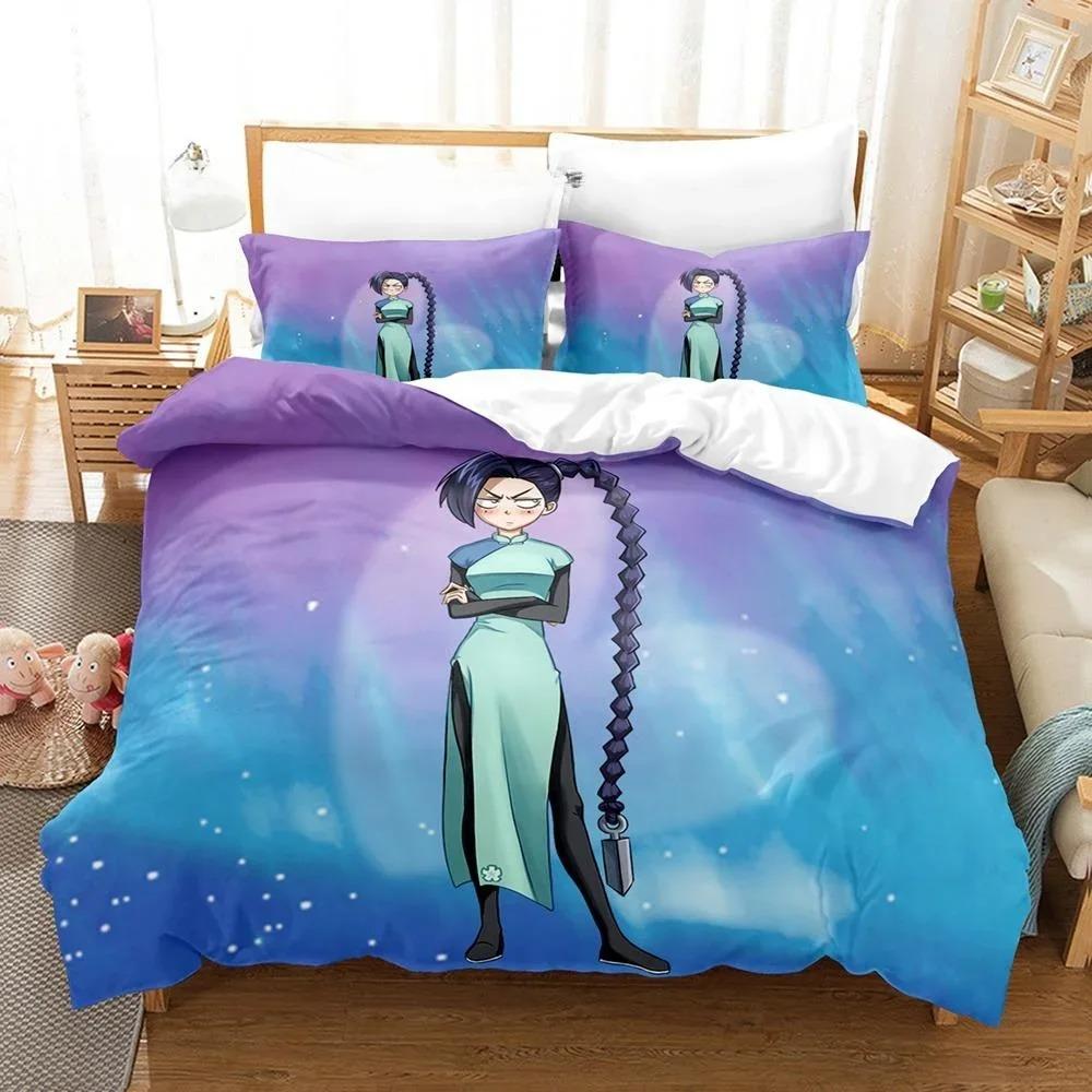 3D Print Anime Scissor Seve Bedding Set Single Twin Full Queen King Size Bed Set Adult Kid Bedroom Duvetcover Sets Home Textiles