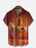 Magliette Grafiche Divertenti di Pollo Cartoon per Uomo Abbigliamento Manica Corta Hawaiana Moda Animale Stampa 3D senza Tasche Camicie da Spiaggia Top