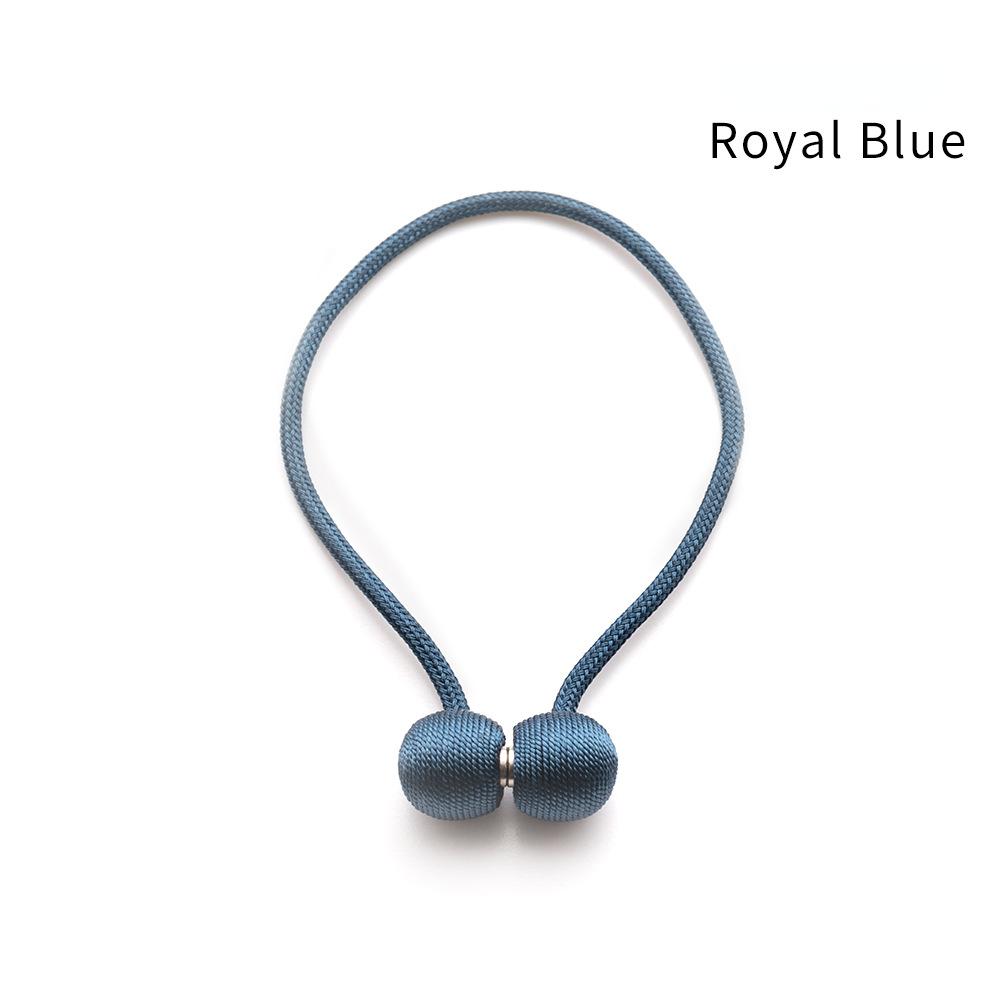 1Pc Magnetic Curtain Tieback High Quality Holder Hook Buckle Clip Curtain Tieback Polyester Decorative Home Accessorie WBL