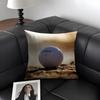 TTitleist Brand Cushion Cover Natural Linen Organic Fabric DoubleSided Printing Sofa Home Decor Gift Pillow Case