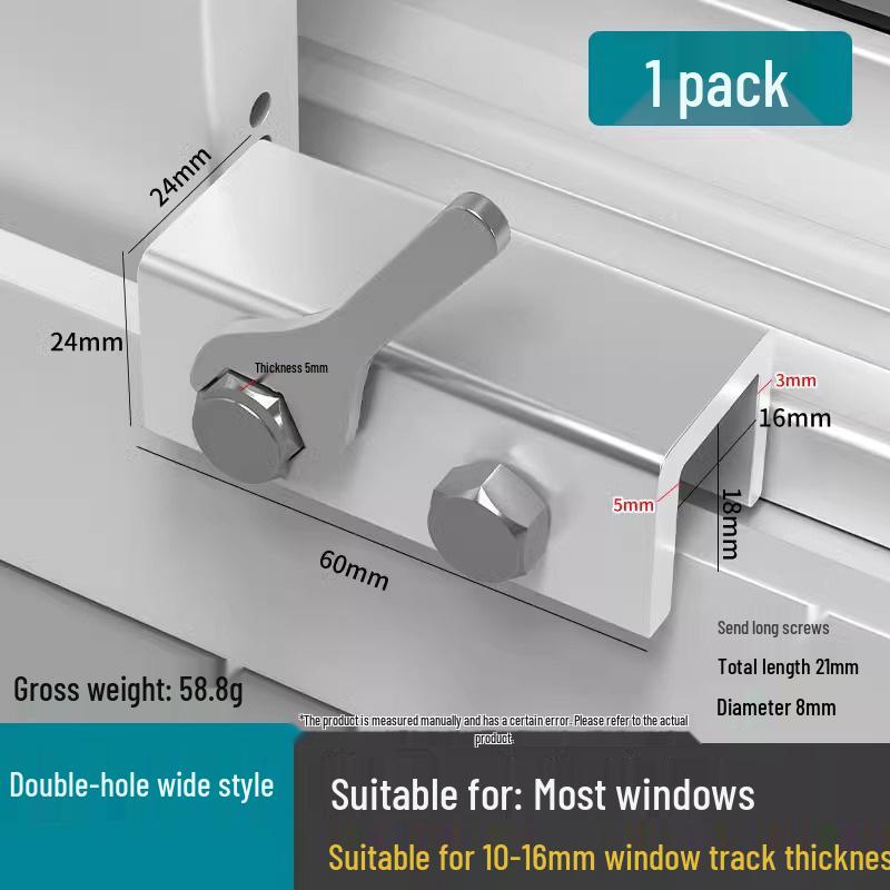 Stop Aluminium UPVC Blokada Bezpieczeństwa Dziecka do Drzwi i Okien Przesuwnych