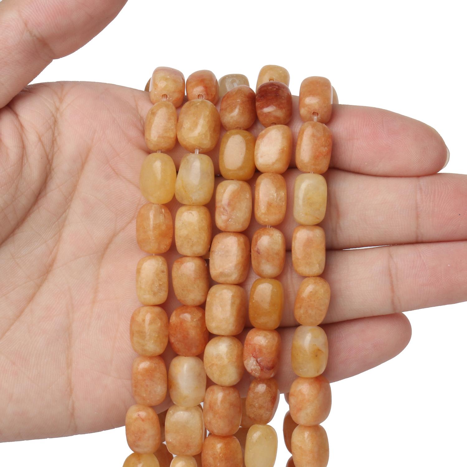 

1 шт., натуральный опал, тигровый глаз, бирюза, яшма, малахит, свободные кубические каменные бусины для изготовления ювелирных изделий, браслет «сделай сам», 8x12 мм yellow agate 8x12mm