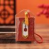 Lingyin Temple Amulet Sachet: Portable Charm for Phone, Car, or Purse – Health & Luck Pendant
