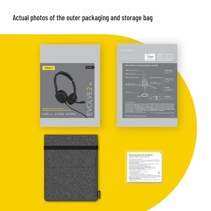 Jabra Evolve2 30 USB Single Ear UC Headset (CN version)