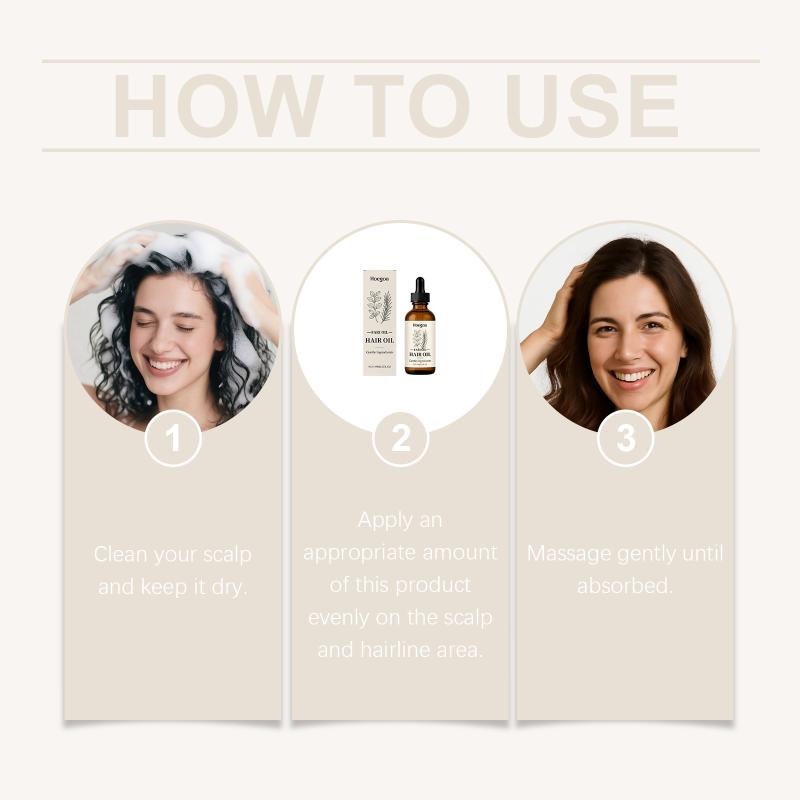 Essential Hair Oil for Weak Hair Nourishes Scalp Reduces Loss Repairs Adds Shine Moisturizing  for Salon Spa Routine