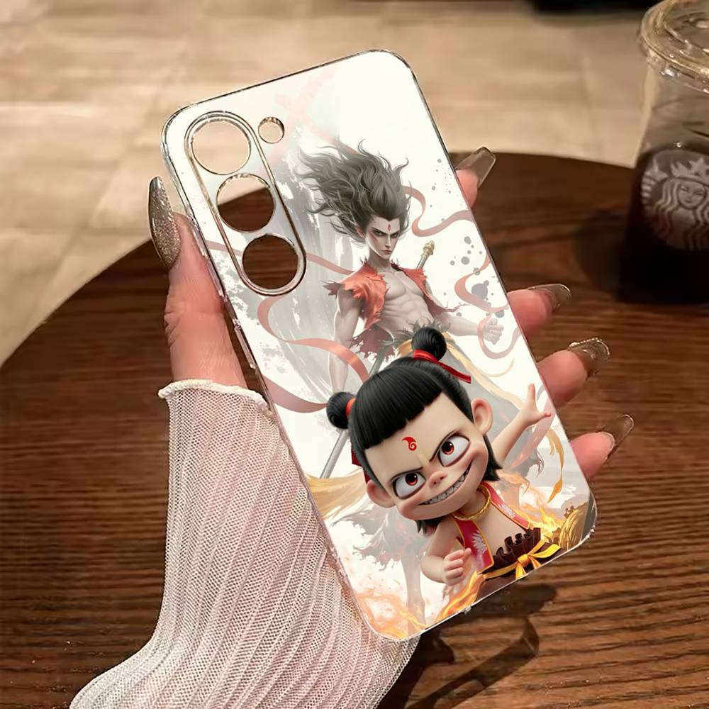 H-O-T-Ne-zha Clear Phone Case for Samsung Galaxy A71, A70, A52, A51, A40, A30