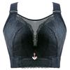 Large Size Thin Section No Steel Ring Underwear Women Receive Auxiliary Breasts 6-breasted Breathable Bra Gathered On The Support Full Cup Bra CDE