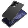Suitable for Samsung S25Ultra Mobile Phone Case Carbon Fiber Leather Mobile Phone Case S25u Matte Advanced Sense Protection Case