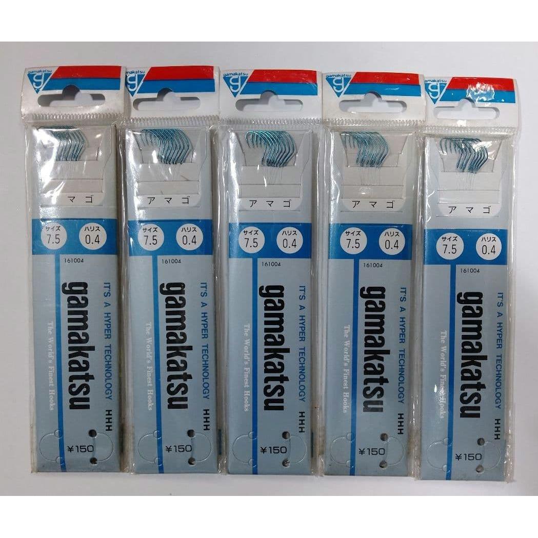 Used Gamakatsu Amago Needle No. 7.5 Harris No. 0.4 (Set of 5)