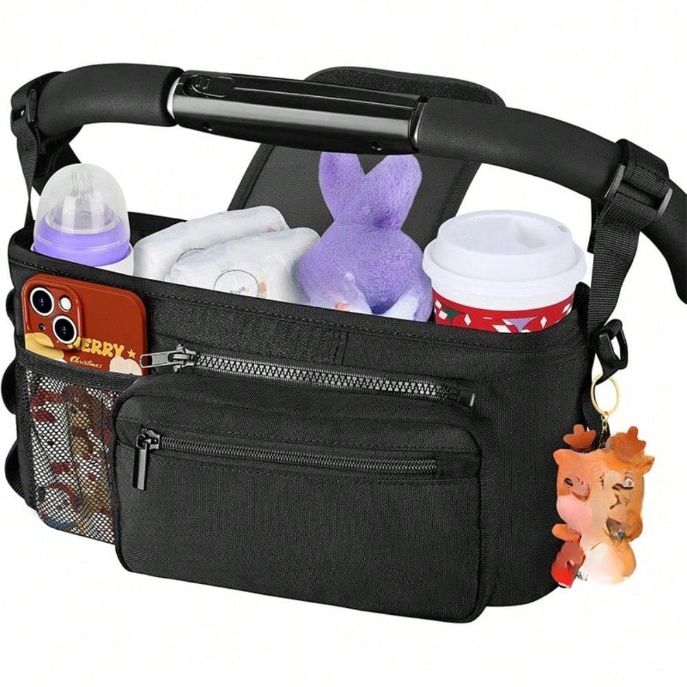 Cart Storage Bag Diaper Storage Bag Multifunctional Large-capacity Mommy Hanging Bag Water Cup Bag