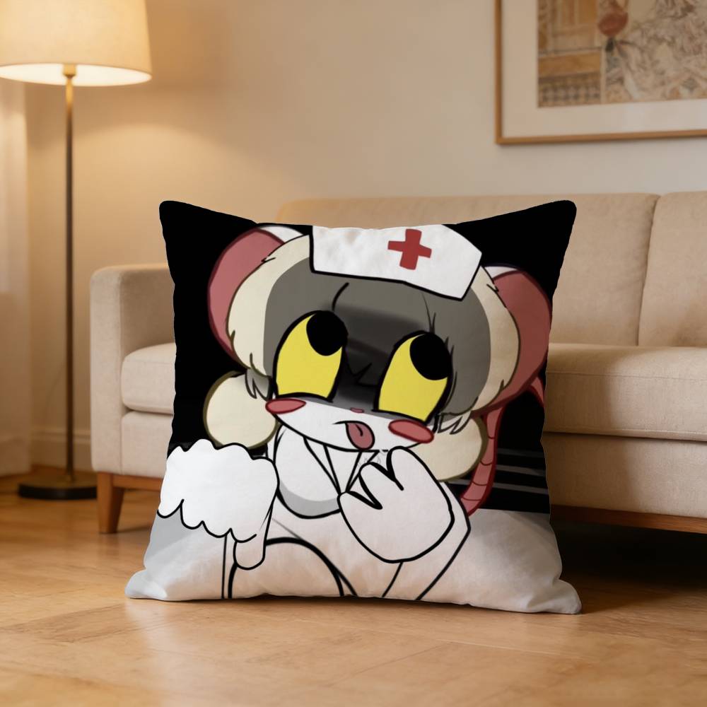 Terrible Mouse Lorna Pillow Case For Sofa Living Room Home Office Decor Protective Cover
