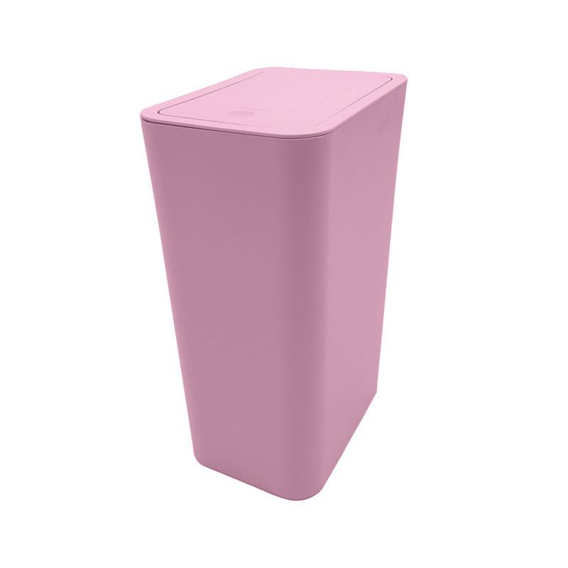 Square Trash Can Household Elastic Lid Type Household Kitchen Classification Toilet Press Toilet Garbage Bin with Lid