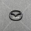 Car Front Grille Decorative Front Rear Stickers Badge Accessories for MAZDA2 Glossy black Bright silver 3D badge MAZDA2 Styling WGWE