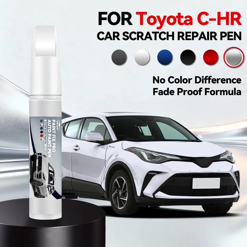 

OPRTAMG Purpose Vehicle For Toyota C-HR Car Paint Repair Pen Touch Up Scratch Remover DIY Auto Accessories Black White Blue Red срібний