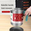 1.7/1.4L Multifunction Leakproof Can Grease Container Kitchen Tool Kettle Cooking Separator Frying Pot with Strainer Oil Storage