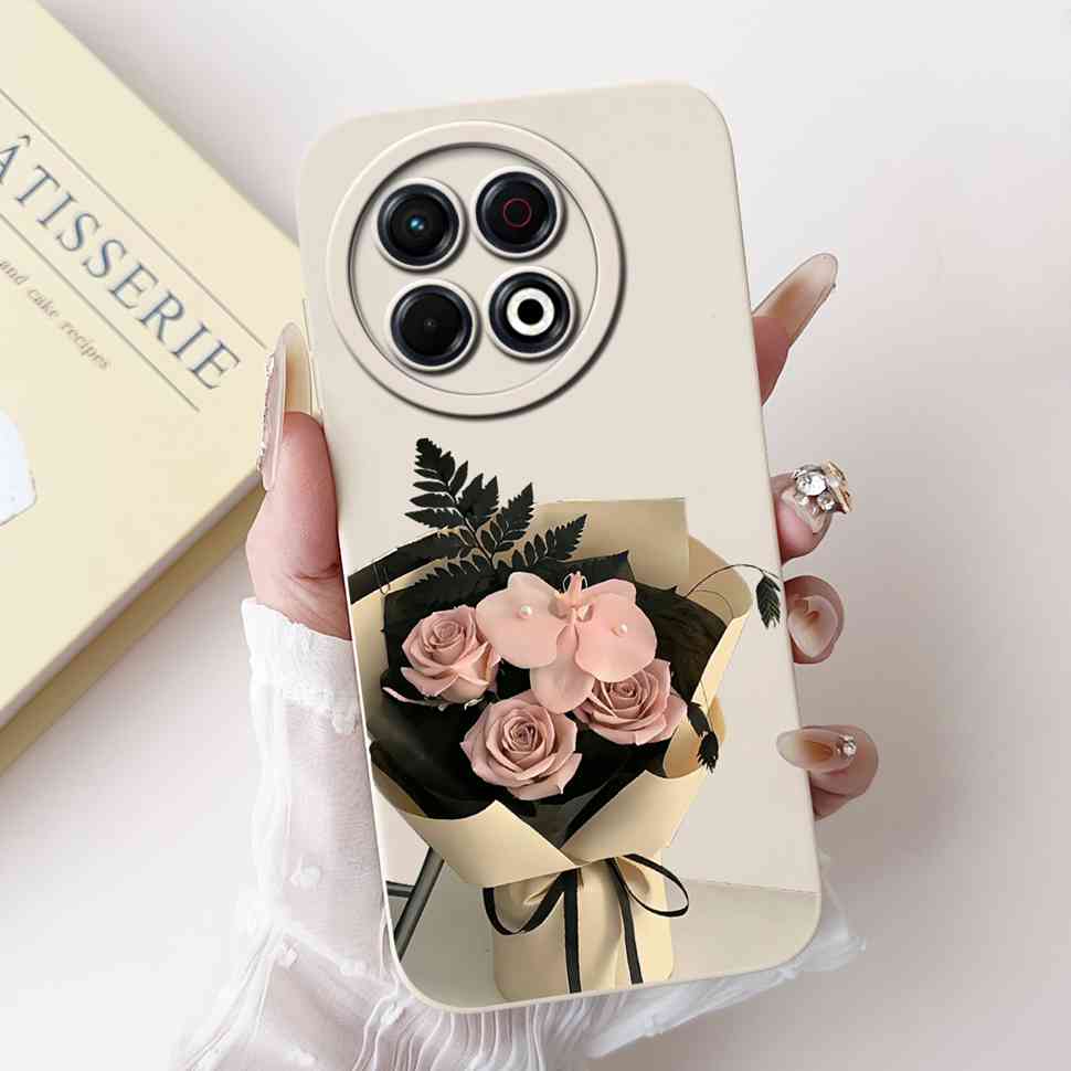 For Tecno Spark 30 Pro 4G 6.78" Case Cartoon Bunny Fashion Girl Soft Silicone Cover For Tecno Spark 30Pro KL7 Protective Cases