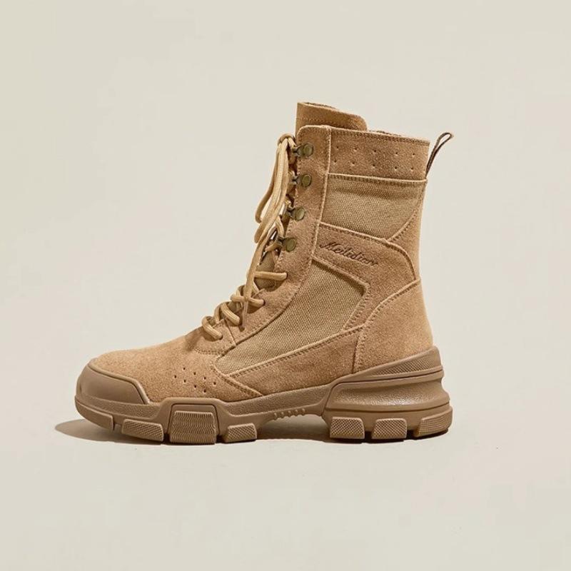 

Женские ботинки Мартина 2025 новые уличные походные походные ботинки дорожные пустынные ботинки летние на платформе с инструментальной подошвой короткие ботинки 35