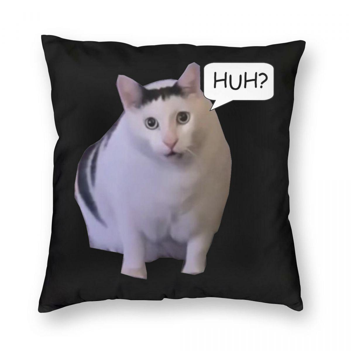 Crying Cat Memes Pillowcase Soft Fabric Cushion Cover Decoration Pillow Case Cover Home Square cm 30x30cm 12x12in
