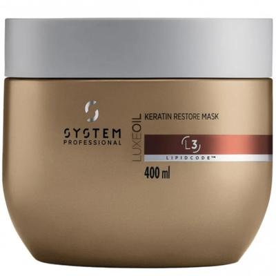 System Professional Luxe Oil Keratin Restore Mask 400 ml