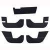 For Hyundai Santa Fe Car Door Anti-kick Pad Leather Interior Protection Glove Box Anti-dirty Decor Stickers Auto Accessories