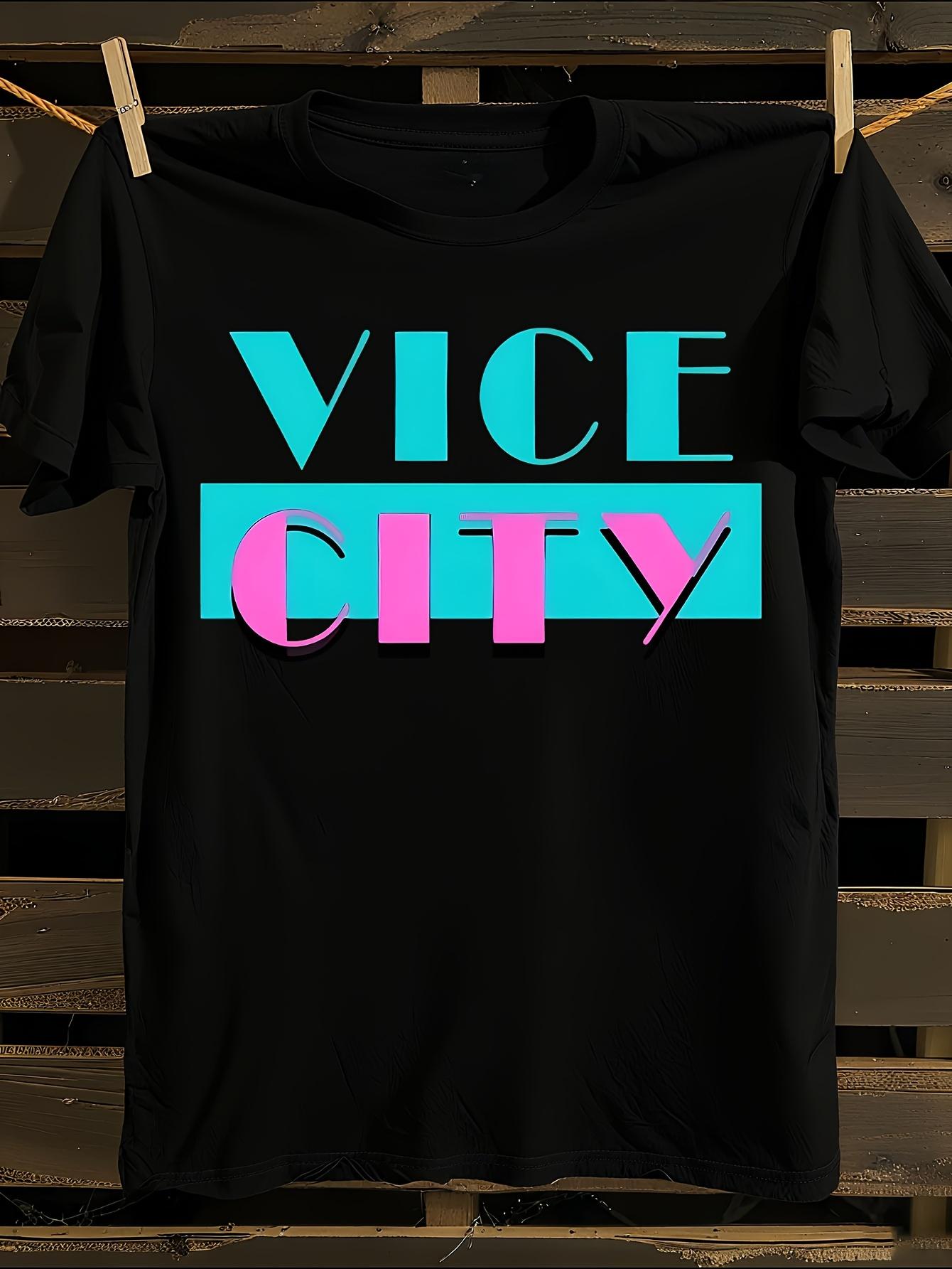 Графическая футболка Vice City XXL
