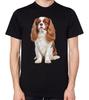 Cavalier King Charles Spaniel Hund T-Shirt Herren Damen Unisex Oberteil