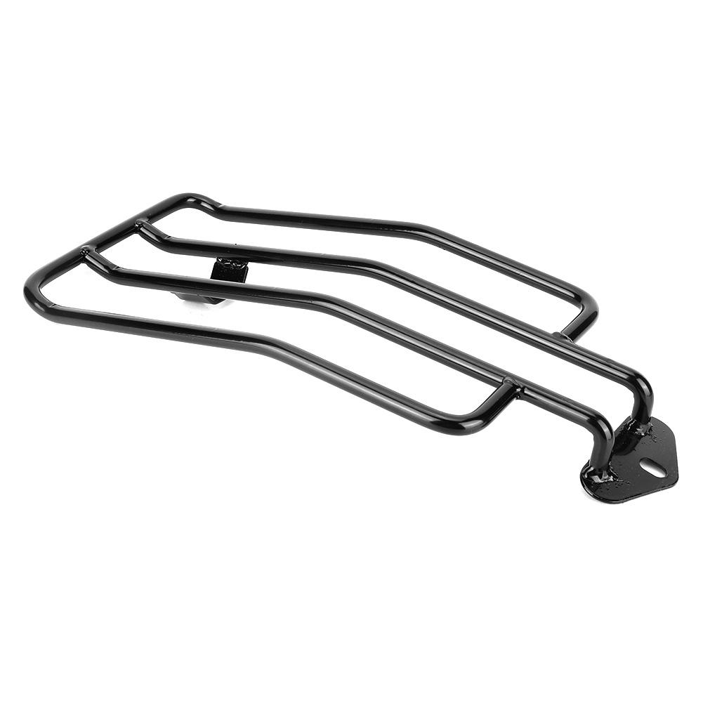 

Retro Motorcycle Rear Luggage Rack Shelf Accessory Fit for XL883 1200 X48Black чёрный