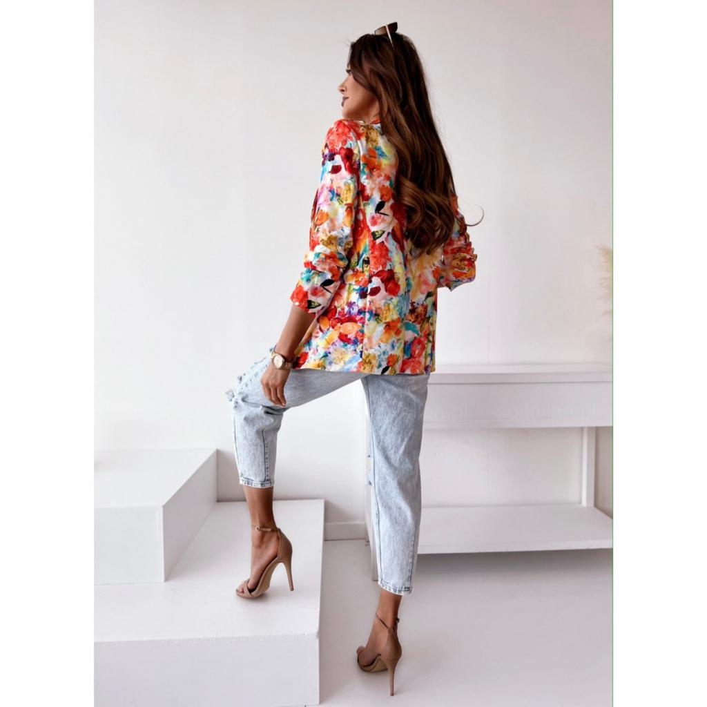 New Fashion Women's Printed Blazer, Casual Spring Outerwear, European American Style, Popular For Crossborder Women