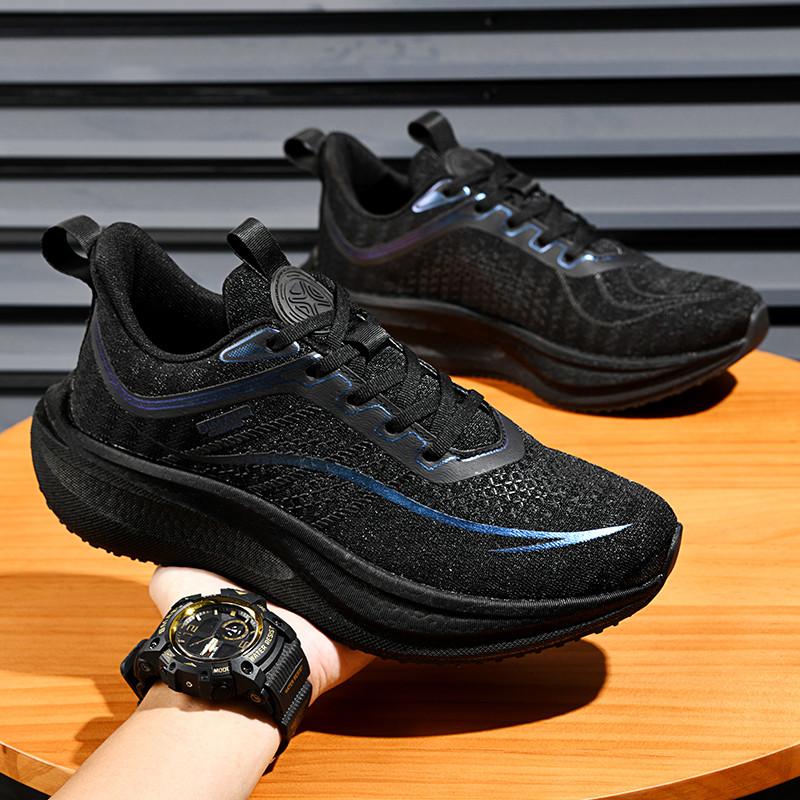 Hot Selling Men Runn Shoes Professional Marathon Outdoor Practical Sneakers Anti Slip Wear-resistant Soft Cushioned Tennis Shoes