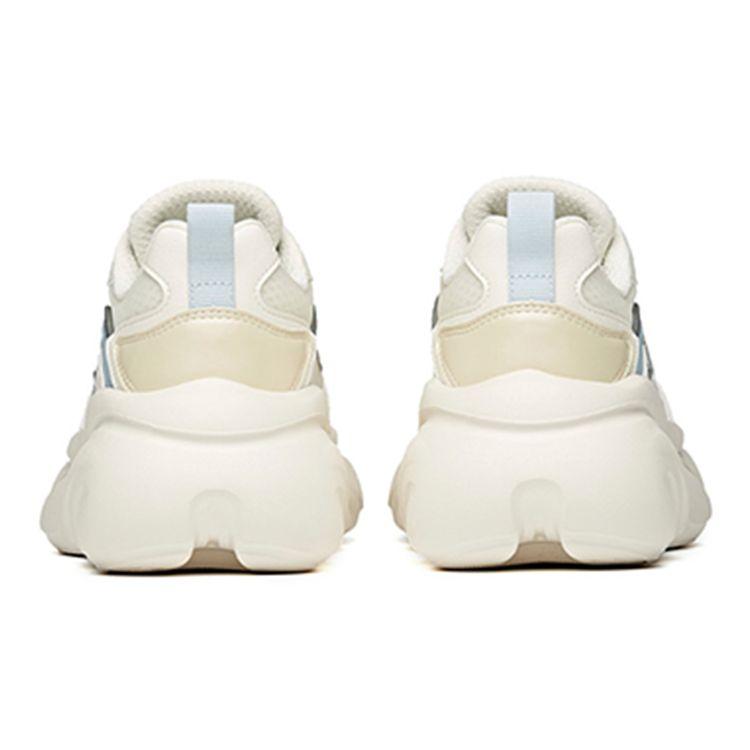 Anta Meow Claw Non-Slip Wear-Resistant Low-Top Dad Shoes Women Sneaker White Blue Yellow 922048894-7