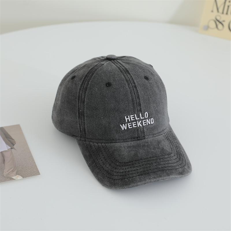 

Оригинальная корейская версия старой многорядной вышитой бейсболки для женщин, бейсболка с мягким верхом, японская ретро-солнцезащитная шляпа adjustable