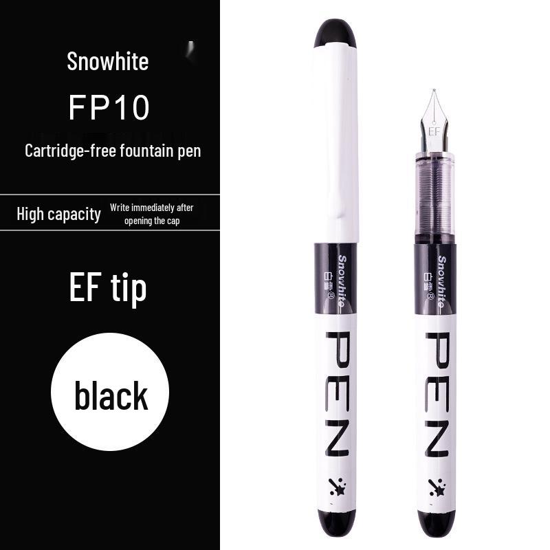 Fountain Pen FP20: Large Capacity, Quick-Drying, Disposable, Direct Liquid Type, Ideal for Students, No Ink Cartridges Needed.